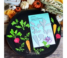 Ножи для вырубки "Свекла и морковка" от AgiArt