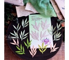 NEW Ножи для вырубки "Листья бамбука" от AgiArt