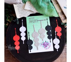 NEW Ножи для вырубки "Азиатские фонарики №1" от AgiArt