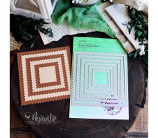 NEW Ножи для вырубки базовые "Марки квадратные" от AgiArt