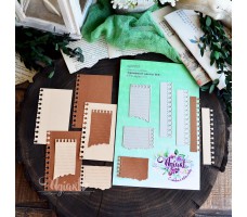 NEW Ножи для вырубки "Архивные листы №4" от AgiArt