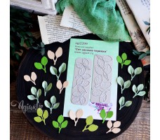 NEW Ножи для вырубки "Сет листьев черники" от AgiArt