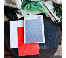 NEW Папка для тиснения 3D "Геометрическая поэзия" от AgiArt