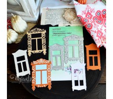 NEW Ножи для вырубки "Деревенские окна" от AgiArt NEW Ножи для вырубки "Деревенские окна" от AgiArt