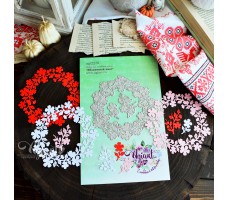 NEW Ножи для вырубки венок "Яблоневый цвет" от AgiArt