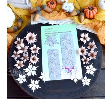 NEW Ножи для вырубки "Огненный цветок малый" от AgiArt