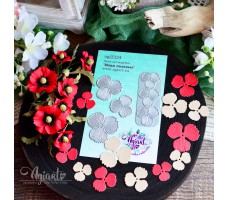 NEW Ножи для вырубки "Маки полевые" от AgiArt