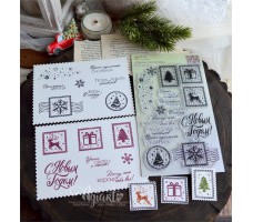 NEW Набор штампов "Время снежинок" от AgiArt NEW Набор штампов "Время снежинок" от AgiArt