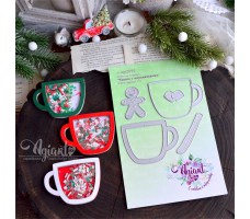 Ножи для вырубки "Чашка с вкусняшками" от AgiArt