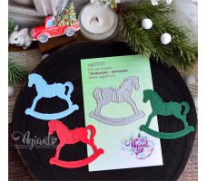 NEW Нож для вырубки "Лошадка - качалка" от AgiArt NEW Нож для вырубки "Лошадка - качалка" от AgiArt