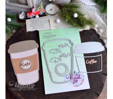 NEW Ножи для вырубки "Стаканчик кофе" от AgiArt