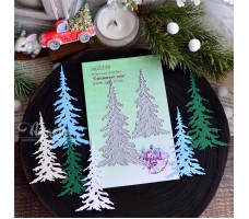 NEW Ножи для вырубки "Снежные ели" от AgiArt