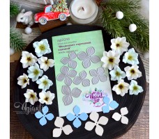 NEW Ножи для вырубки "Мелкоцвет гортензии садовой" от AgiArt